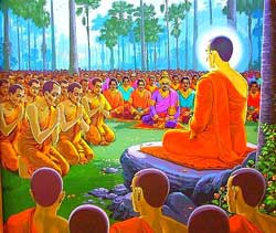 Buddha and the Sangha