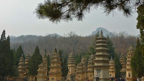 Pagoda Forest at Shaolin Temple, Henan Province, China